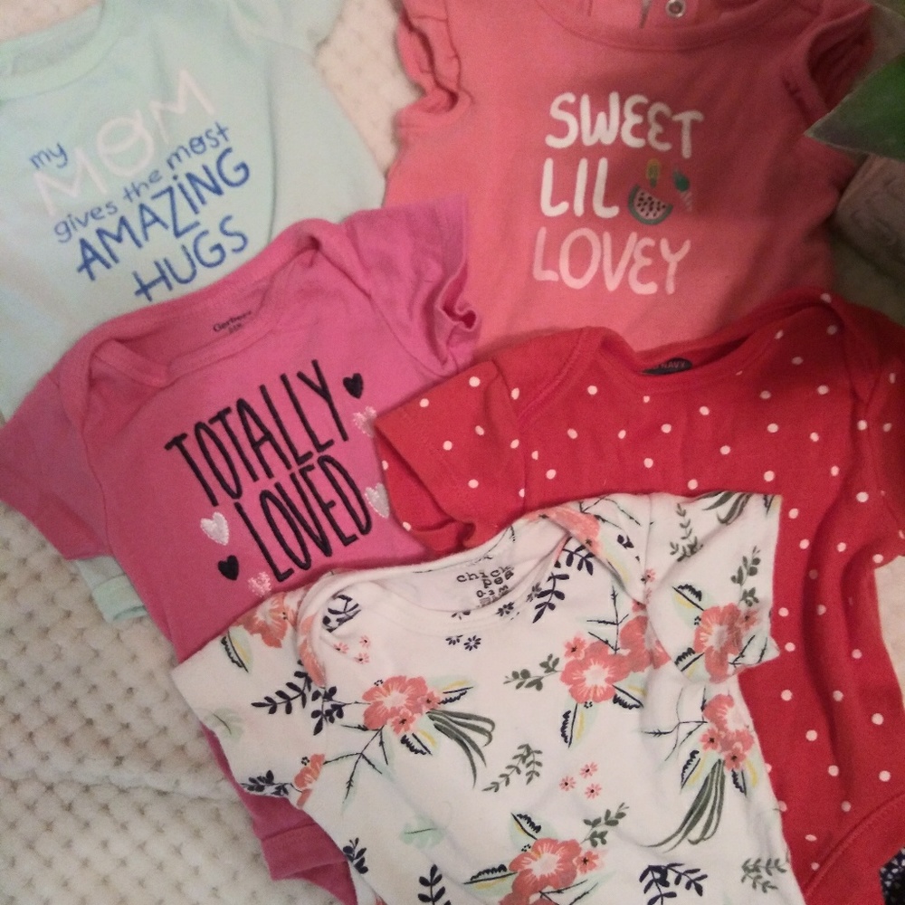 Baby girl onesies